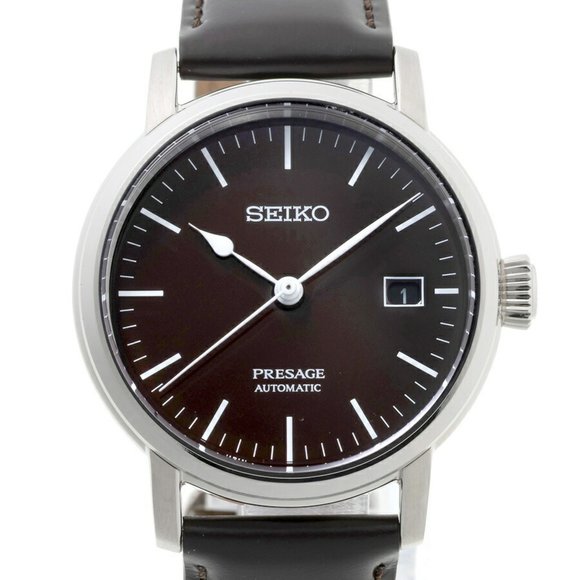SEIKO Other - Seiko Presage Prestige Line SARX067 6R35-00F0 Automatic Watch Enamel Dial Bro...